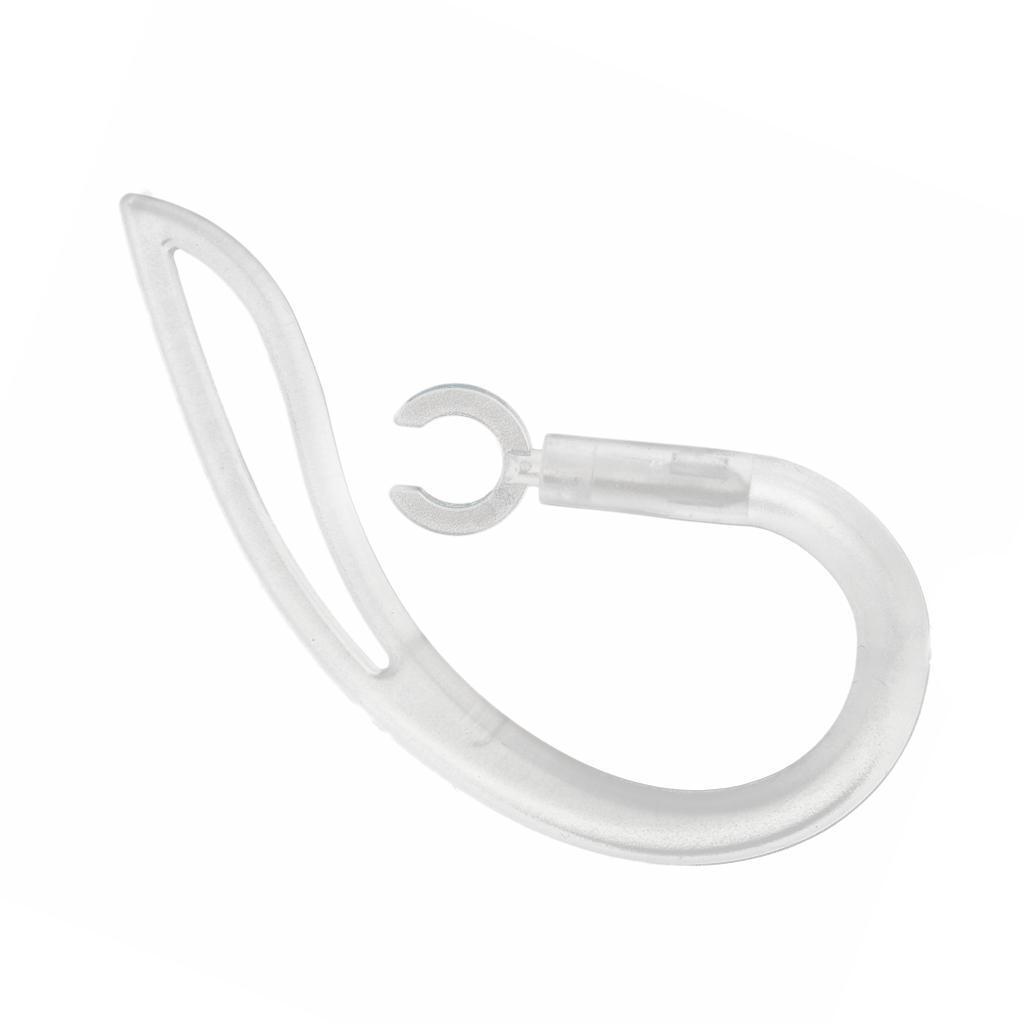3 X Replacement Spare Ear Hook Earloop For Headset 5.0mm 6.0mm 7.0 mm Clear