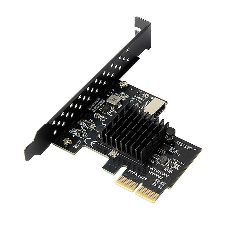 USB3.1 to Type E PCI-E X2 Expansion Adapter ASMedia ASM3142 10G PCE1U1E-A31 Chip