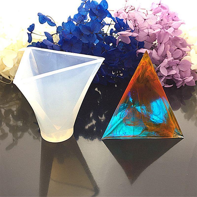 10 Shapes Dice Fillet Square Triangle Dice Mold Dice Digital Game Silicone Mould
