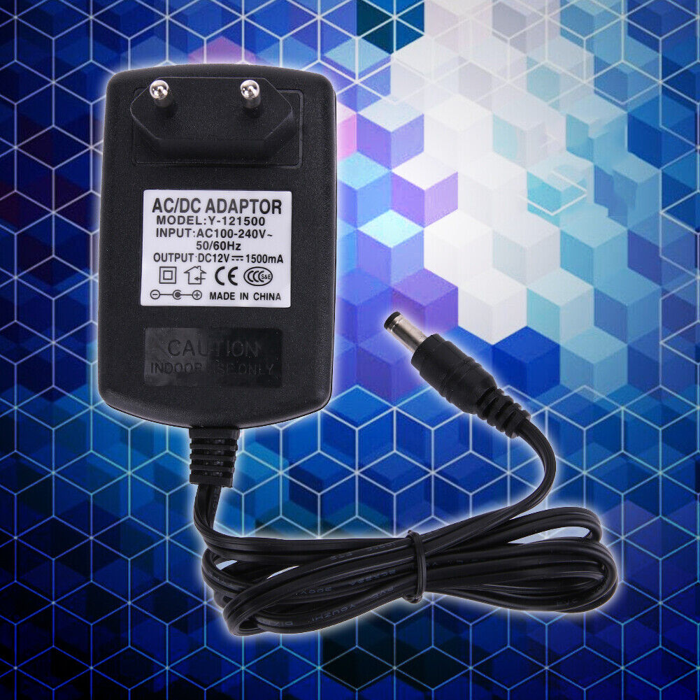 DC12V 1.5A Adapter AC to DC Converter Power Supply Adapter 5.5*2.5 mm