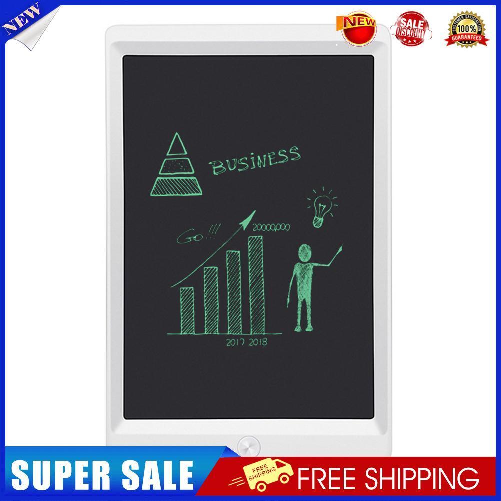 10in LCD Electronic Writing Tablet Digital Drawing Handwriting Pad (White)