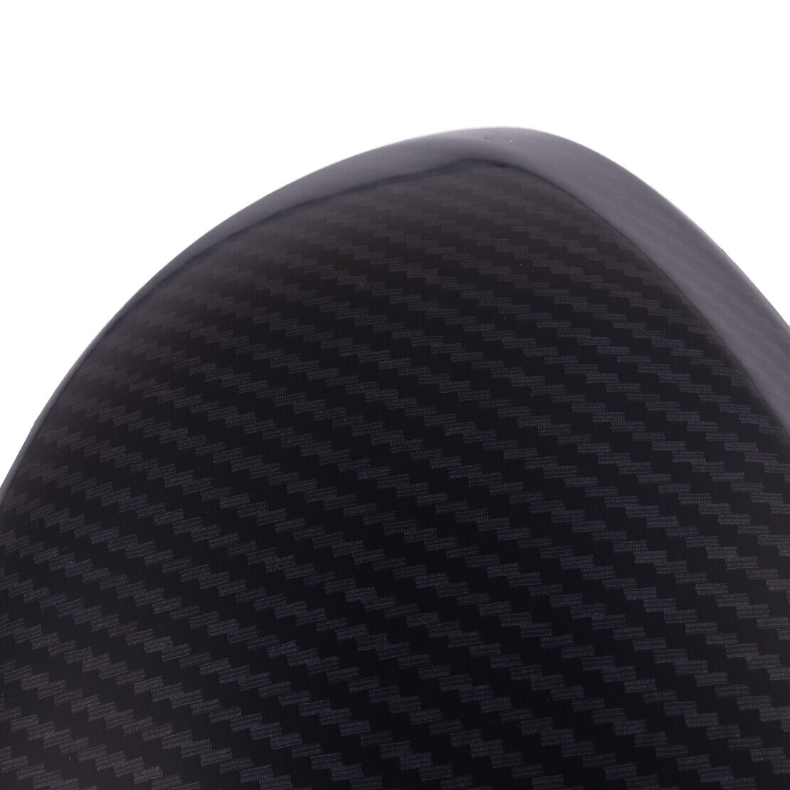 2x Carbon Fiber Texture Rear View Wing Mirror Cover Trim Fit For VW Tiguan 09-16