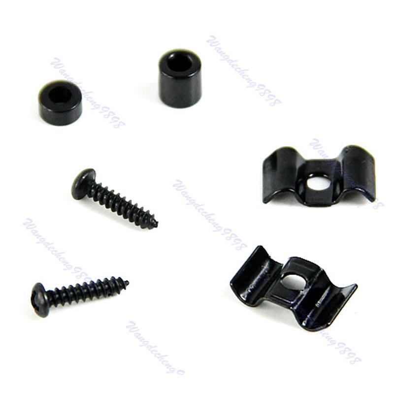 Pair of String Trees For Fender Start OR Guitar Parts Black