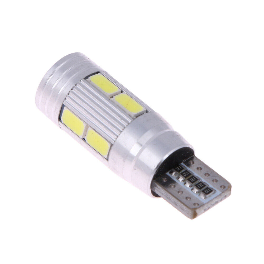 2 X T10 Show Wide Light Canbus T10 5630 10SMD W5W Car Led Lights