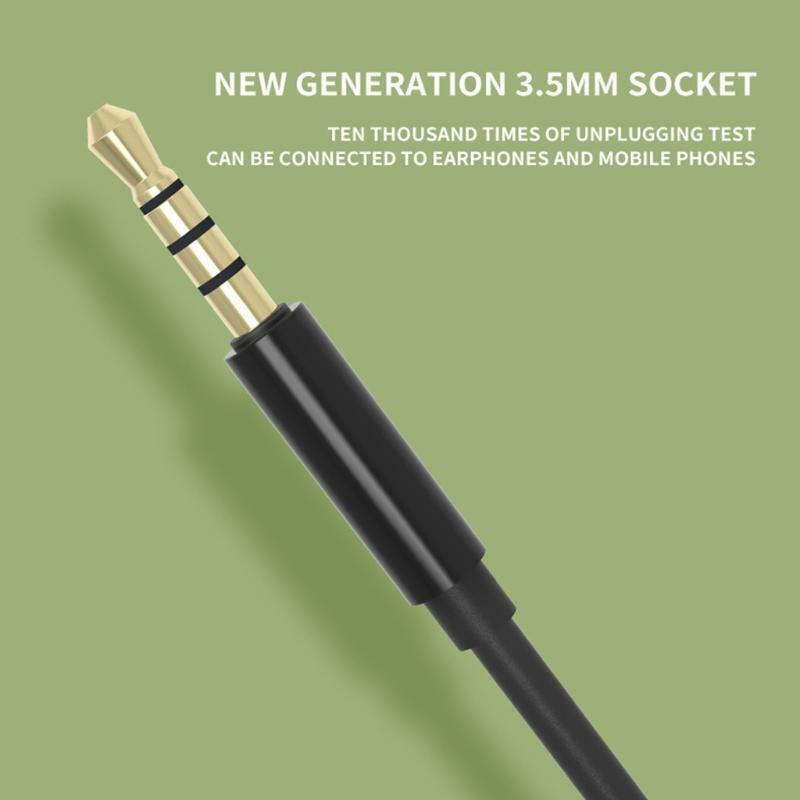 For Boom Microphone Cable Studio Mic For 3.5mm Headphone With Condenser Mic