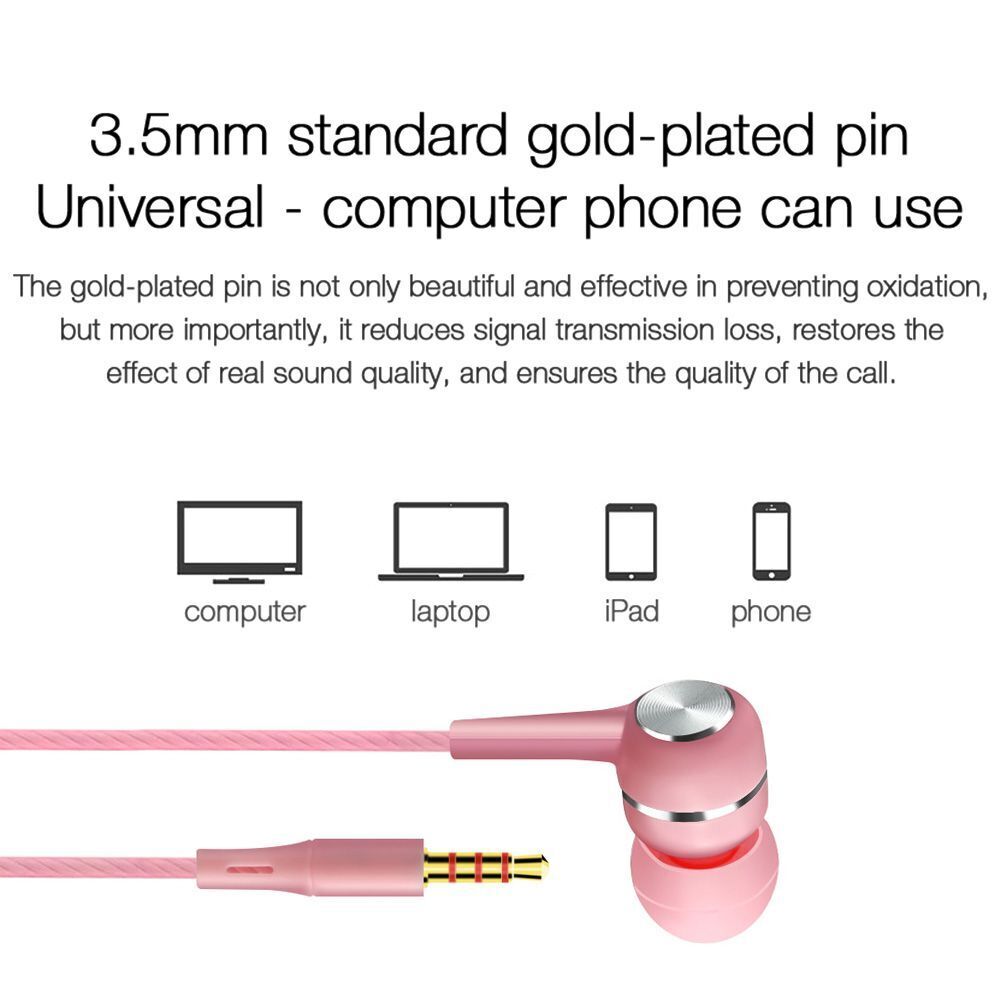 Smart Phones VPB Music Earbuds Sport Headset Stereo Headphone Bass Earphone
