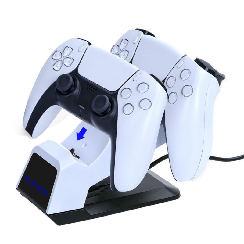Charging Station for PS5Charging Dock for DualSense Controller Safety Protection