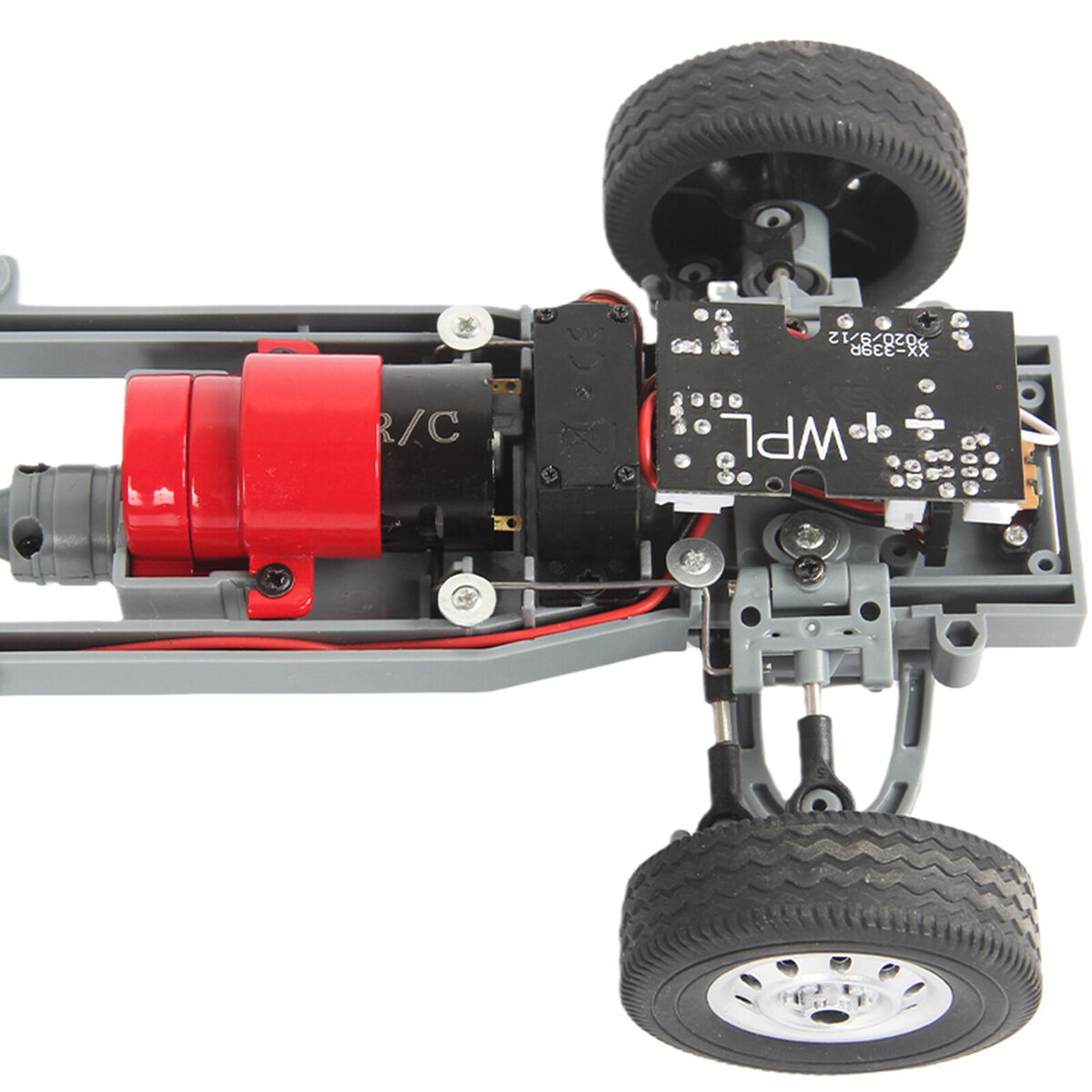 Full Metal Gearbox W/ 370 Brush Motor for WPL D12 Truck Off-road RC Car Parts
