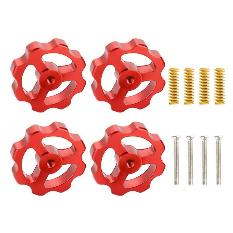 4pcs Upgraded Hand Twist Auto Leveling Nuts Springs Screws Kit for CR10 Ender3