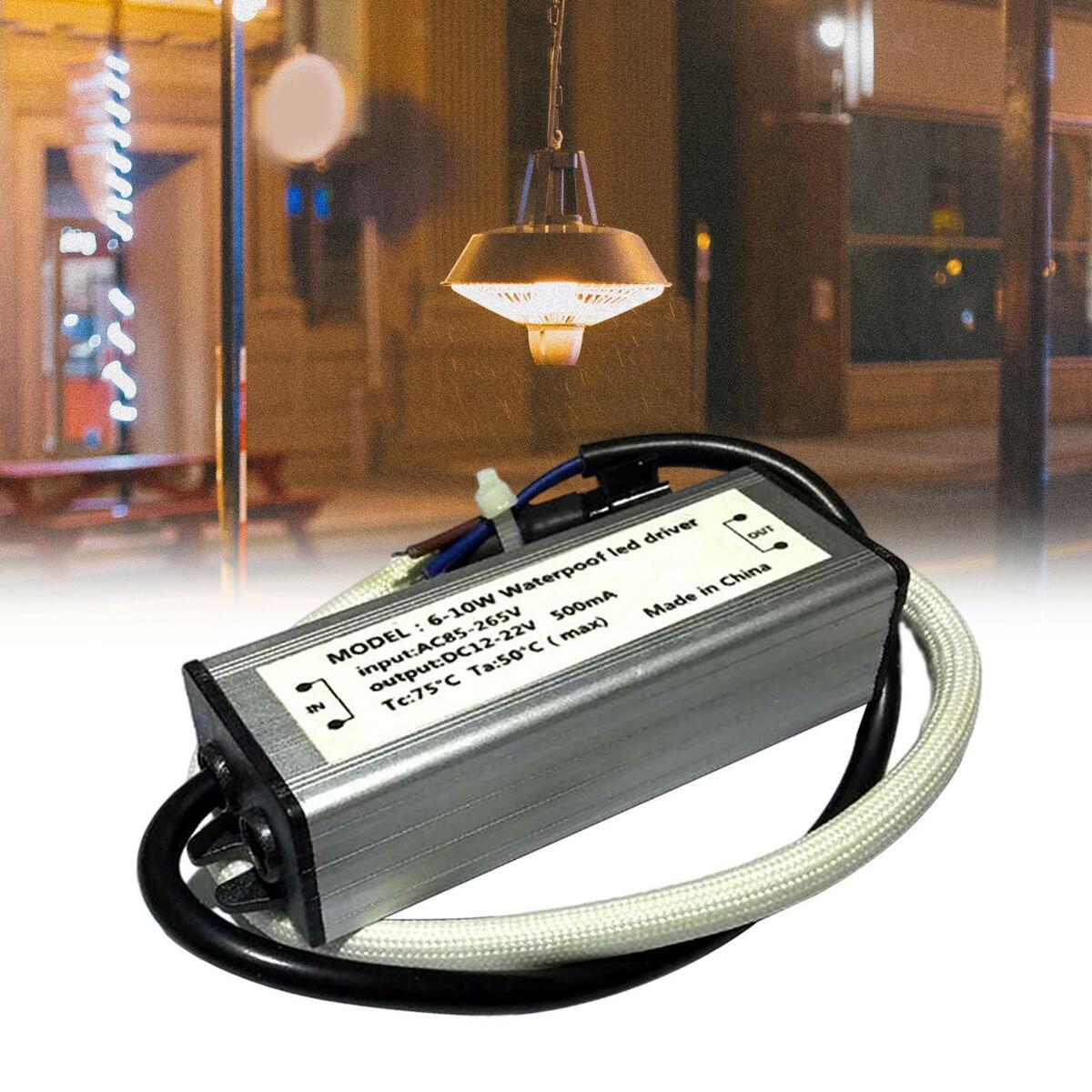 6-10W Waterproof LED Driver Low Voltage  for LED Strip Lights
