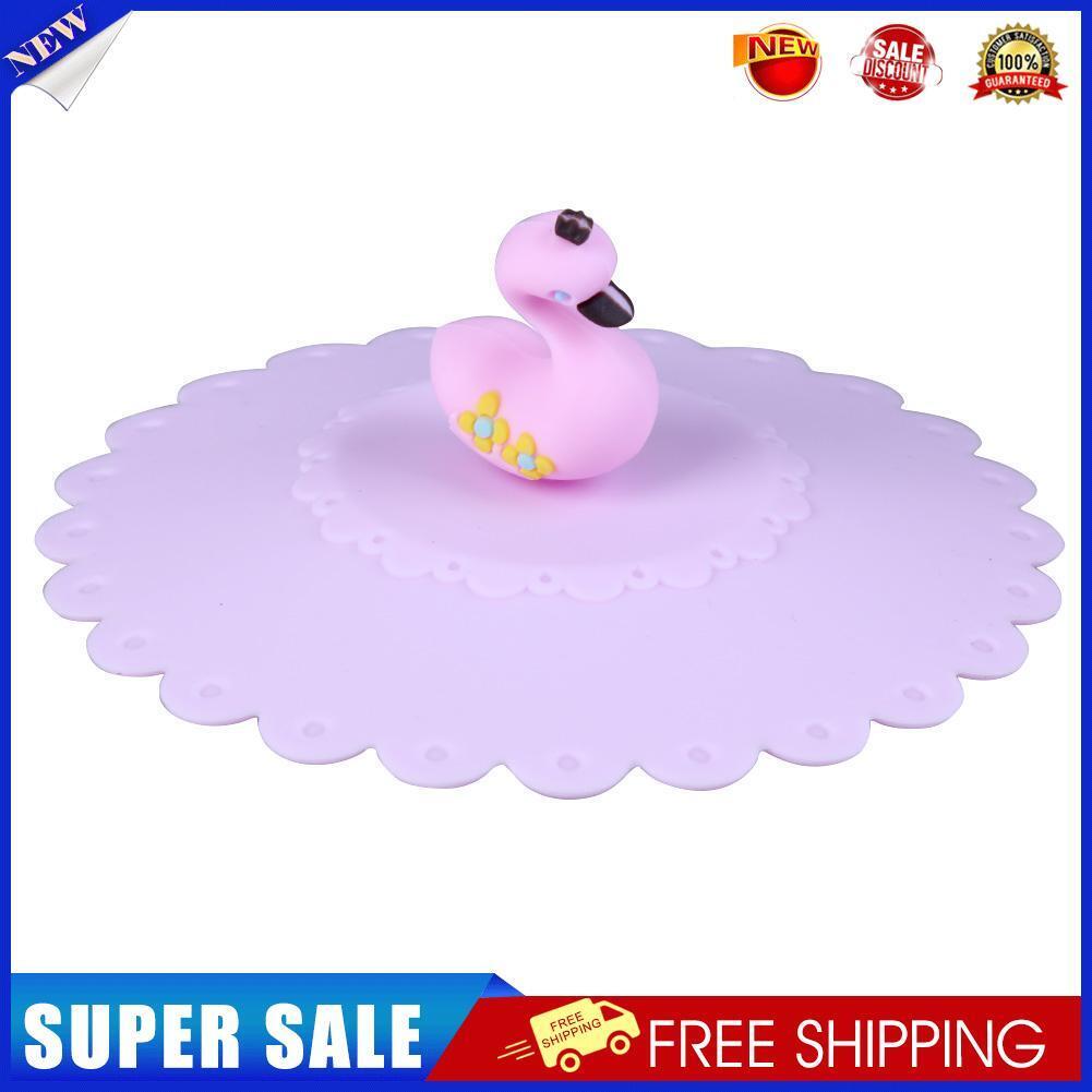 Silicone Cartoon Cup Cover Creative Anti-Dust Sealing Coffee Lid Caps(5)
