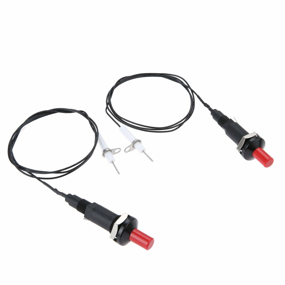Piezo Spark Ignition Set 1m Wire 200? Resistance Gas Camping Stove Parts