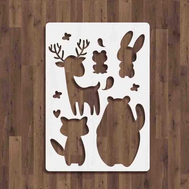15 Pcs Halloween Stencils PET Drawing Templates Set for Home School Party Decors