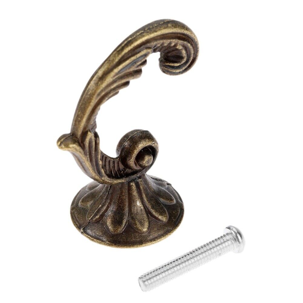 Zinc Alloy European Towel Clothes Hat Hook Wall Hooks Hanger Home Organisation
