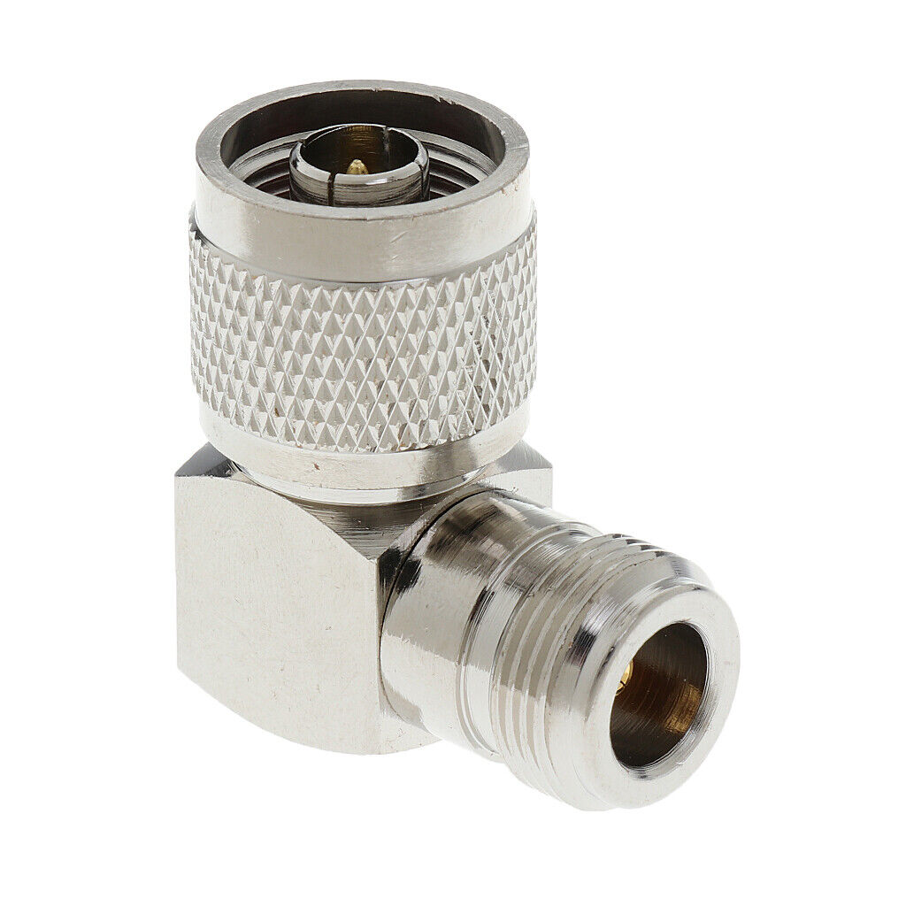 1 piece N  Plug to N Fe  Right Angle 90°  Connector