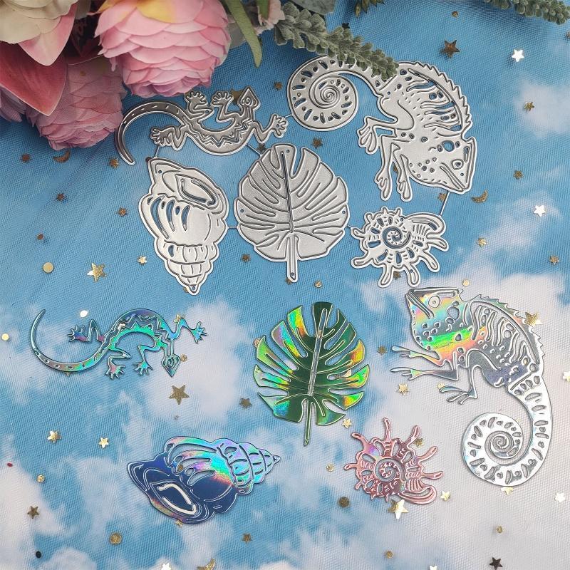 Ocean Creature Metal Cutting Dies Photo Album Family Together Party Diary
