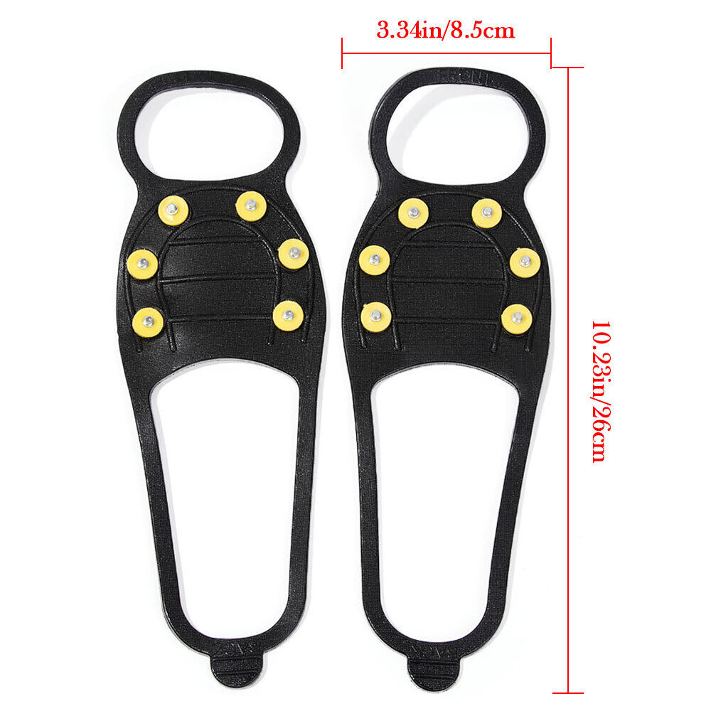 Outdoor Anti Slip Snow Grips Ice Grips Non-Slip Spikes Ice Cleats Crampons