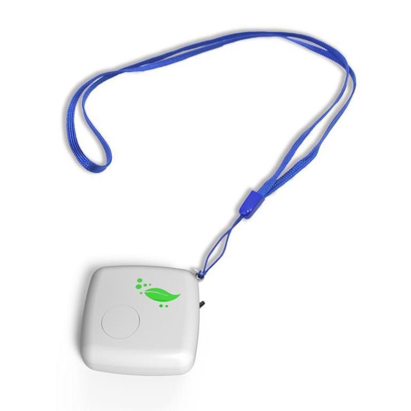 Wearable Air Purifier Necklace Smoke Eliminator Car USB Charging Air Cleaner