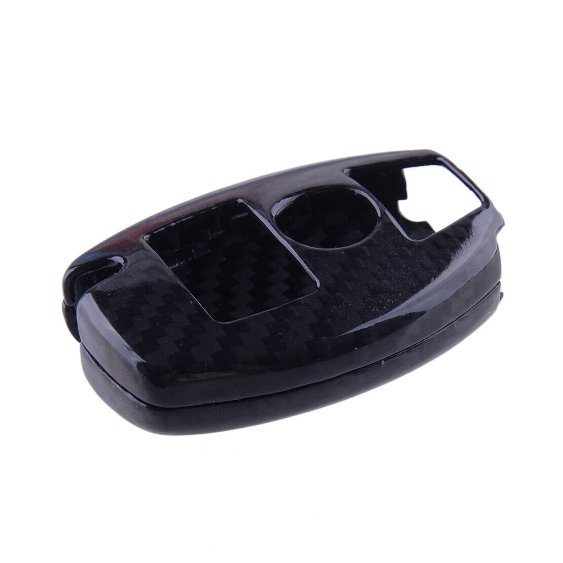 Carbon Fiber Smart Key Case Cover Shell Fit For Mercedes Benz A C E S CLA CLS