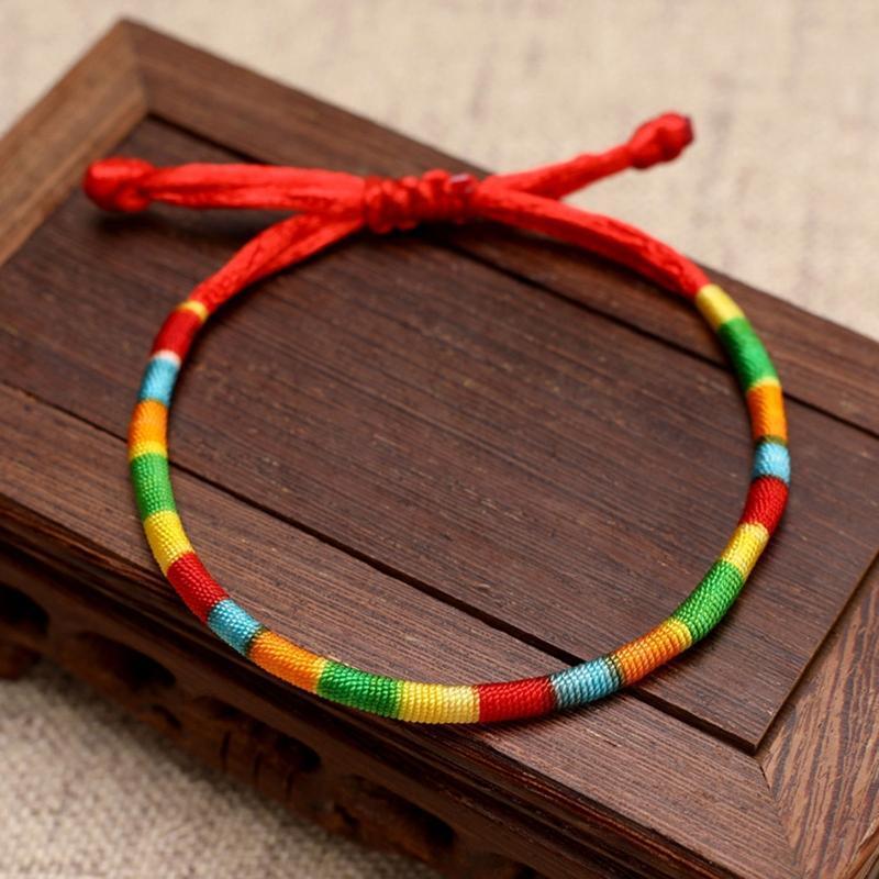 2 Packs Hand Woven Friendship Bracelets Handmade Braided Bracelet Adjustable