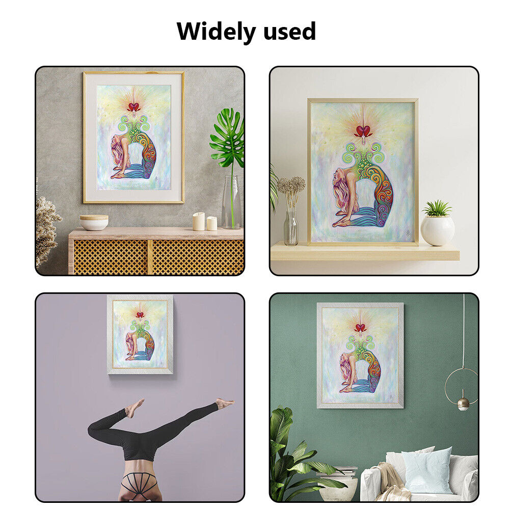 Women Yoga Photo Poster Spiritual Energy Art Painting Wall Pictures Decor