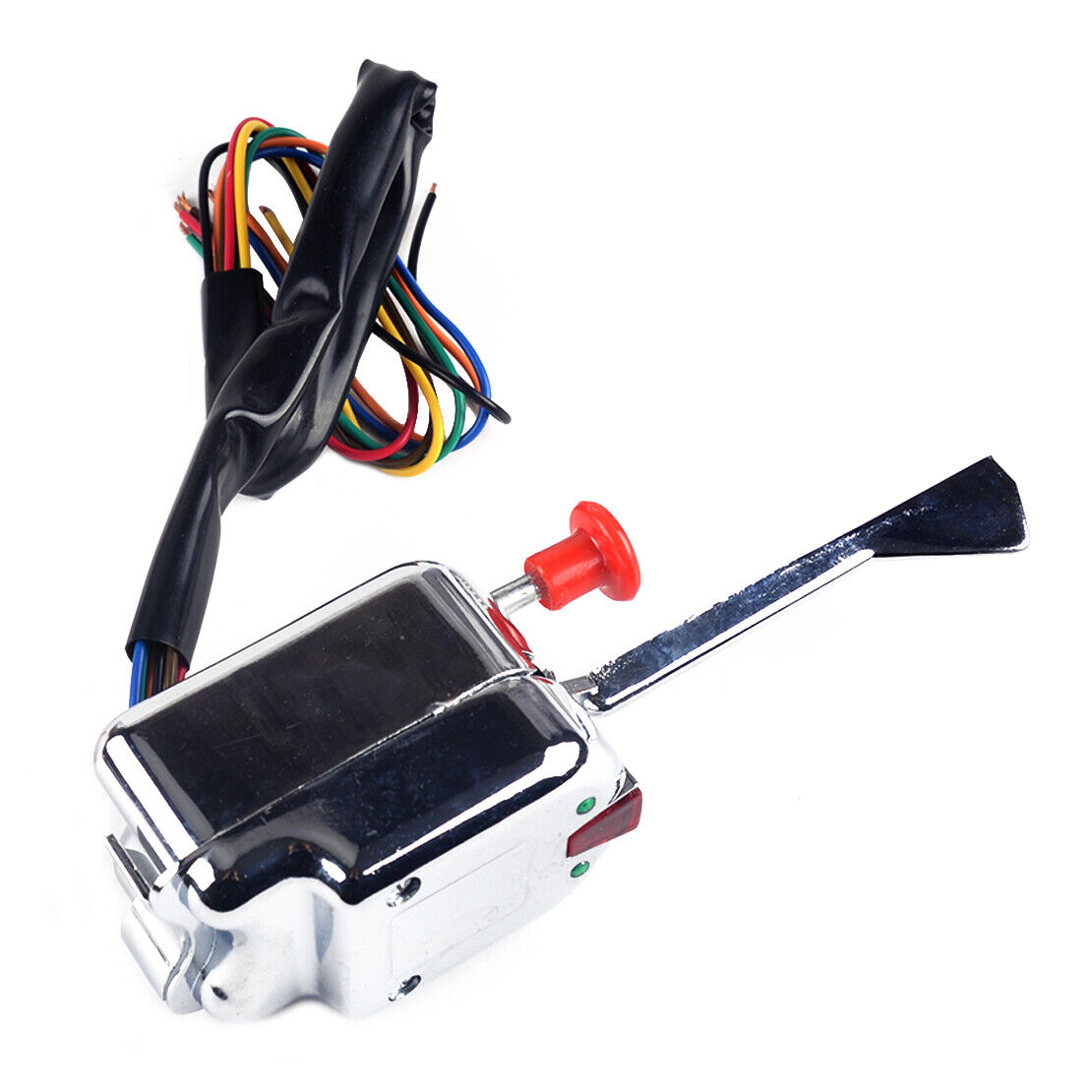 Chrome 12V Universal Rat Hot Rod Turn Signal Switch Fit For Ford, Buick, GM Ld