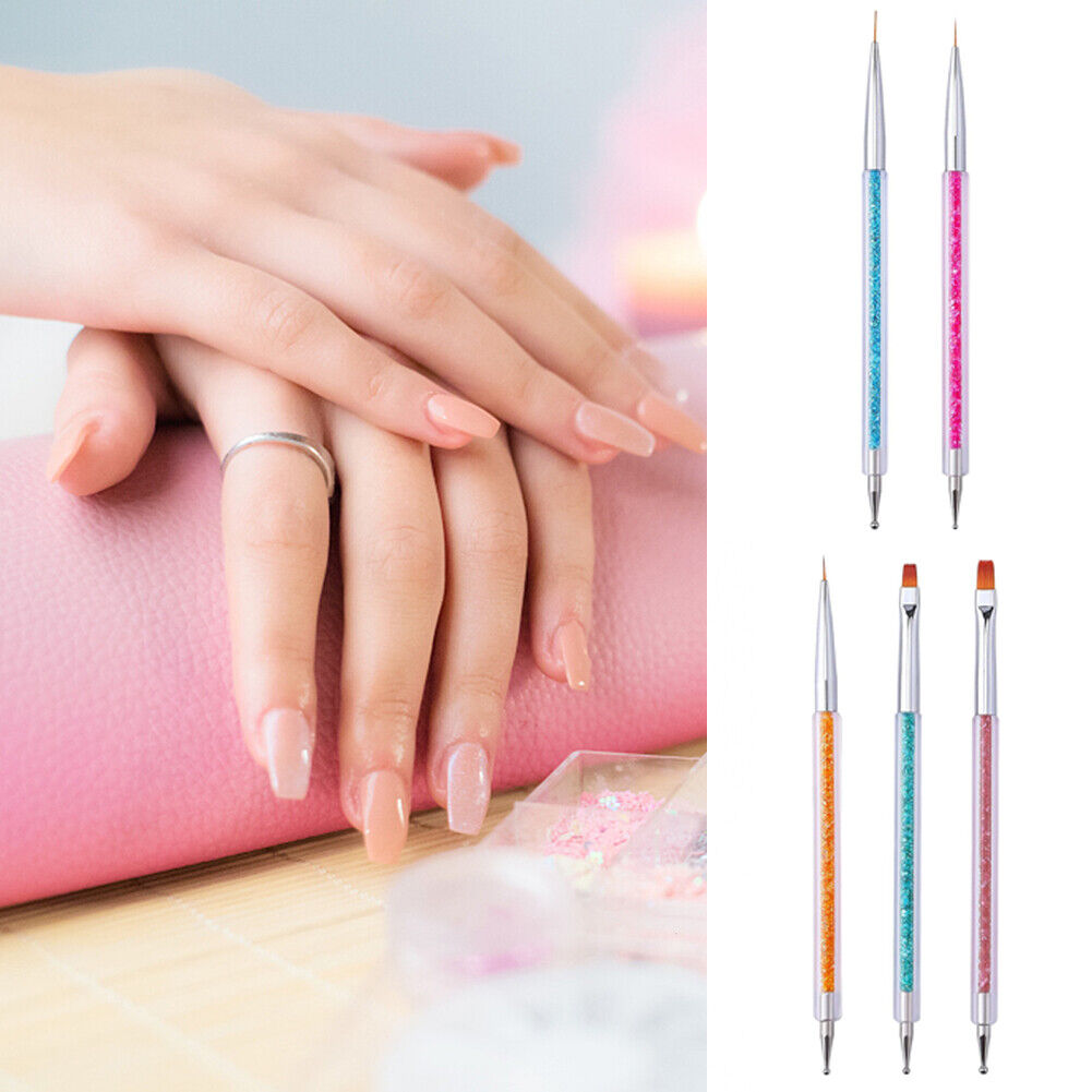 5pcs Nail Art Brush Nail Polish Lines Stripes Grid Liner DIY Manicure Pen