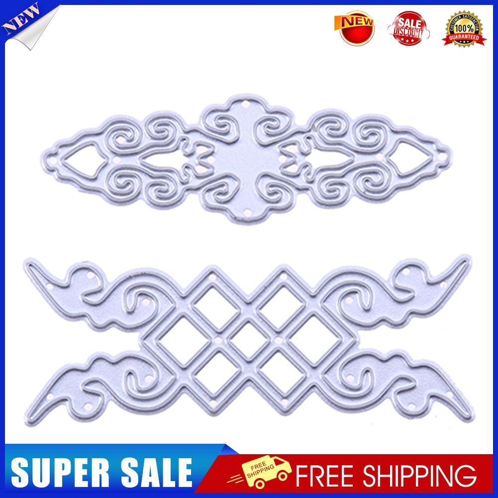Thread Ornamental Design DIY Metal Stencil Scrapbook Craft Cutting Die