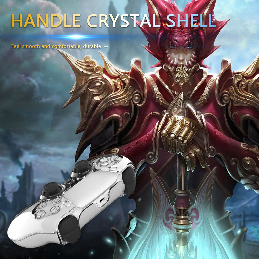 Transparent Gamepad Case Shell for PS5 Controller Joystick Protective Cover