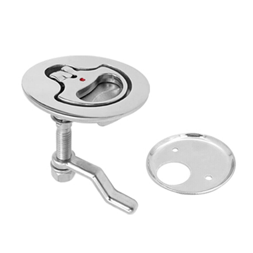 Stainless Steel Marine Boat Locker Deck Hatch Lift Pull Ring Flush Handle