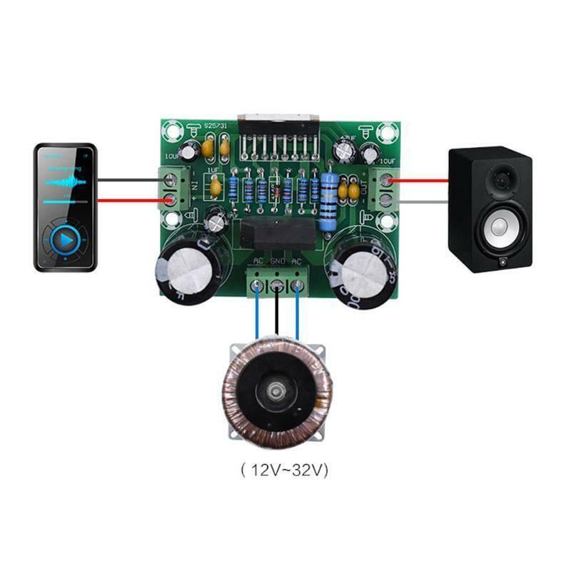 TDA7293 Amplifier Board AC 12-32V 100W Mono Single Channel Low Distortion Module