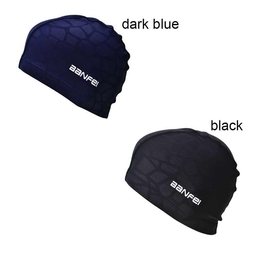 Protect Nylon Fabric Bathing Caps Swimming Cap Swim Pool Hat Pool Bathing Hats