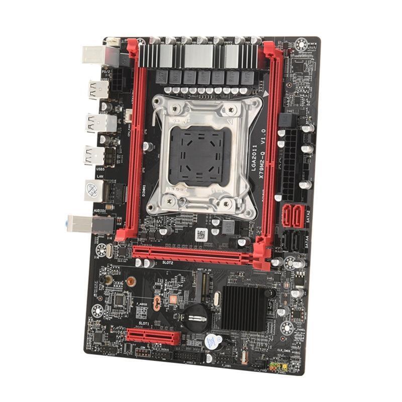 X79M2-Q LGA 2011 Desktop Motherboard DDR3 x 2 Memory Slot NVME M.2 64GB 8 x USB2