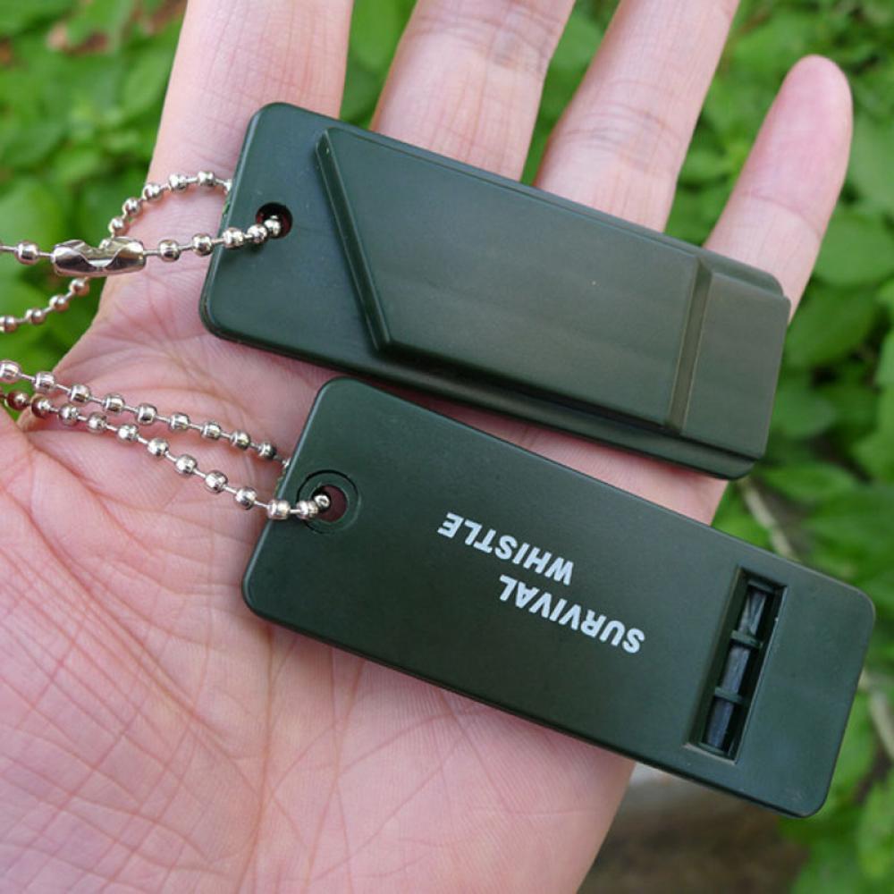 Outdoor Hiking Signal Sound Survival Whistle Camping Tool Emergency Rescue
