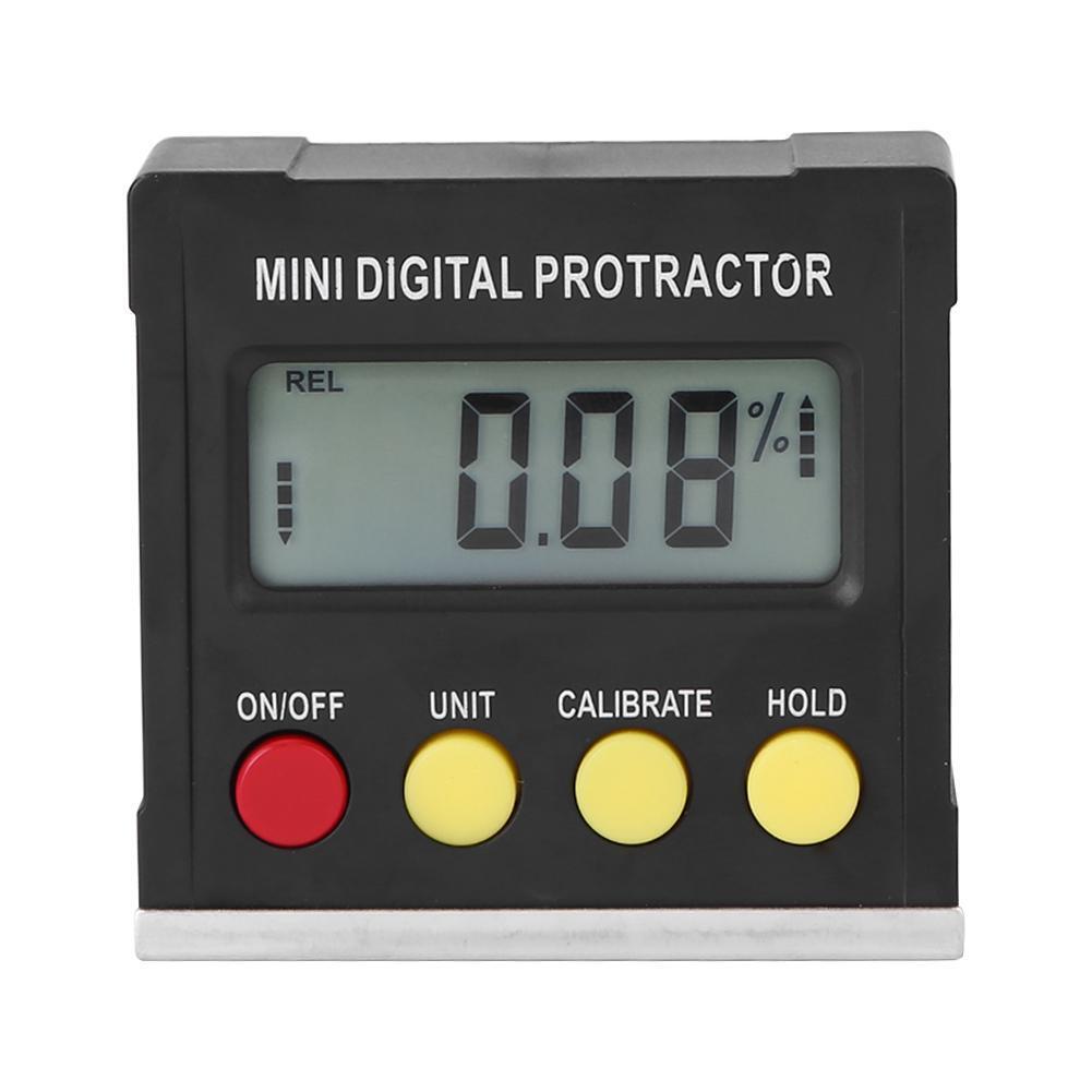 Mini Digital Protractor Inclinometer Electronic Level Box Magnetic Meter