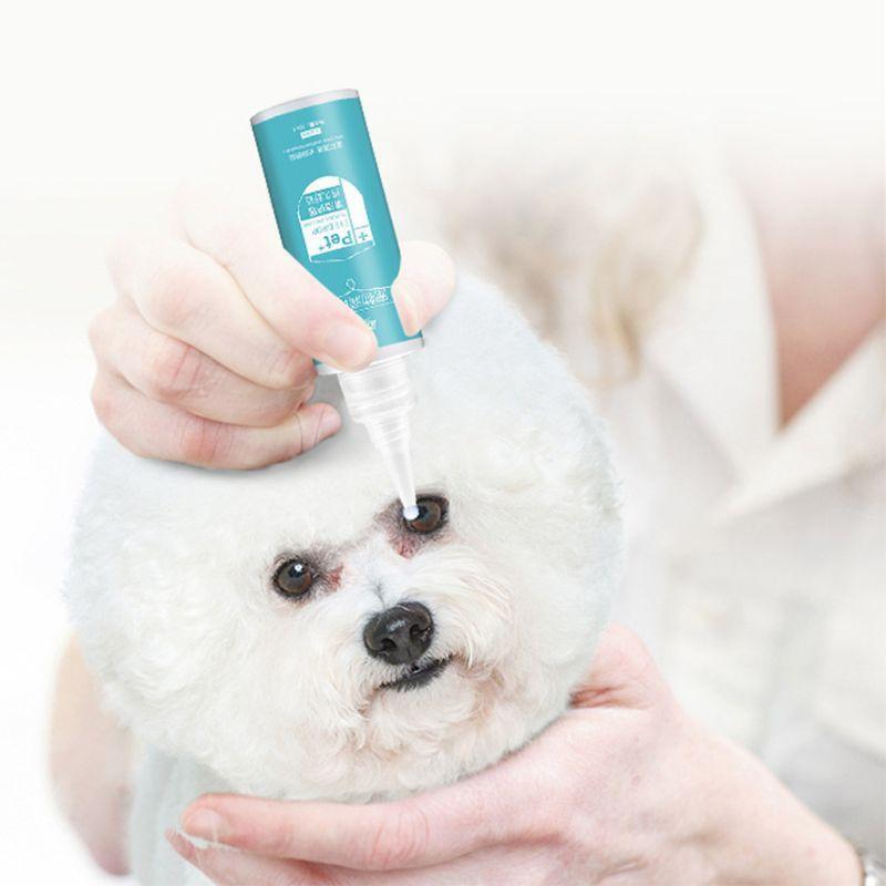 60ml Pet Ear Powder Safe Pet Ear Cleaner Natural Ear Cleaning Liquid for Cat Dog