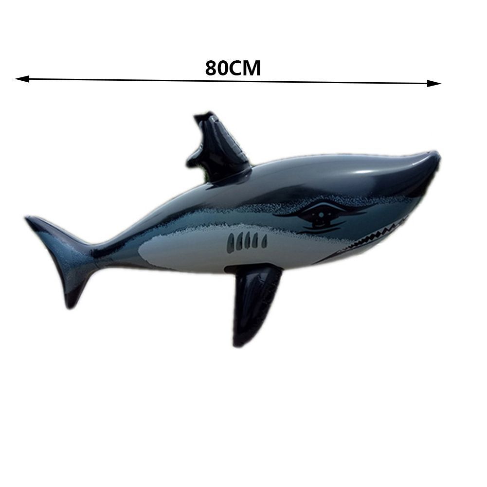Gifts Inflatable Shark Floats Bath Seat Float Swim Trainer Kids Swimming Ring