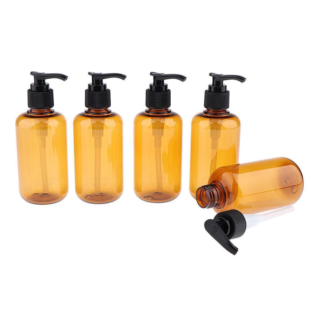 20 Pieces Pump Bottles Travel Liquid Soap Gel Lotion Containers Dispenser