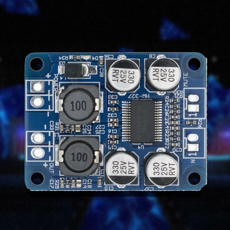 PBTL Channel Digital Power Stereo Amplifier Board 60W DC12V-24V TPA3118 MONO