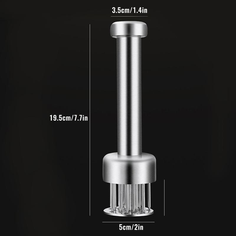 Durable 21 Ultra Sharp Needle Blade Tenderizer for Steak Improve Meat Tenderness