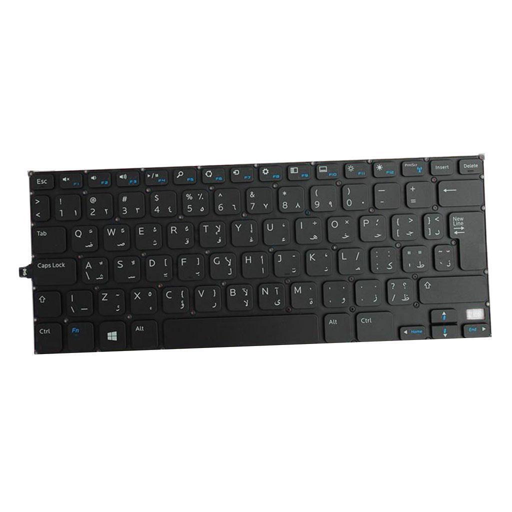 New Laptop Full Keyboard Arabic Layout Part Accs for Dell   11 3000