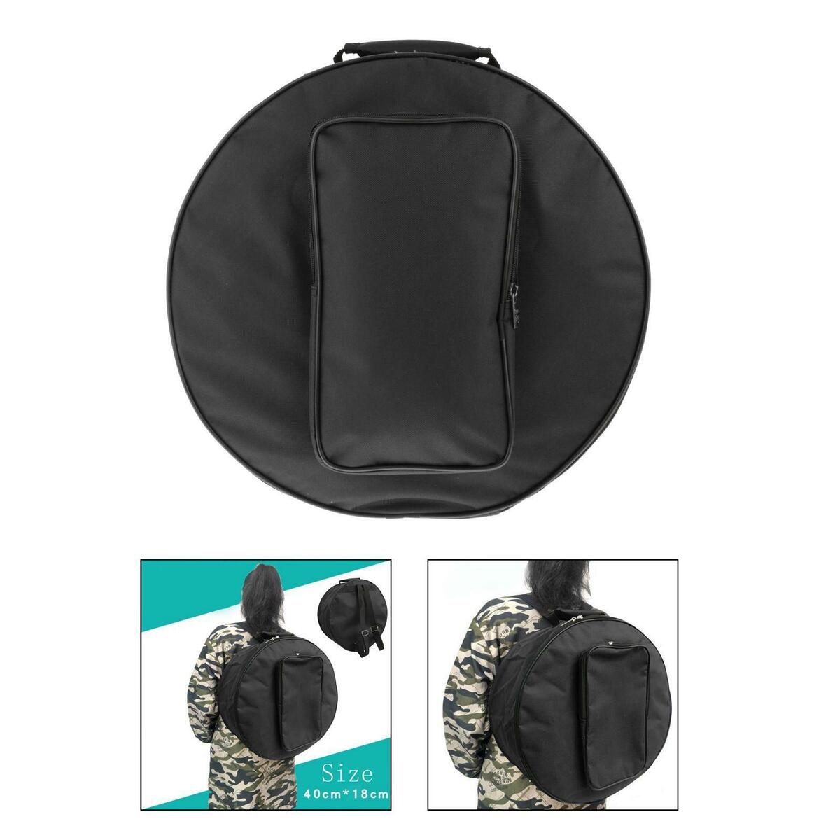 Black Oxford Cloth Snare Drum Bag Case  Instrument Accessory
