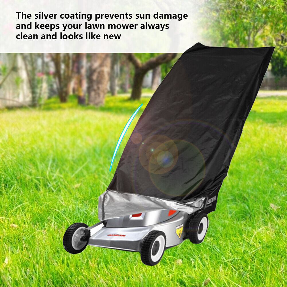 Waterproof Garden Lawn Mower Cover 210D Dustproof Sun Block Weeder Shield