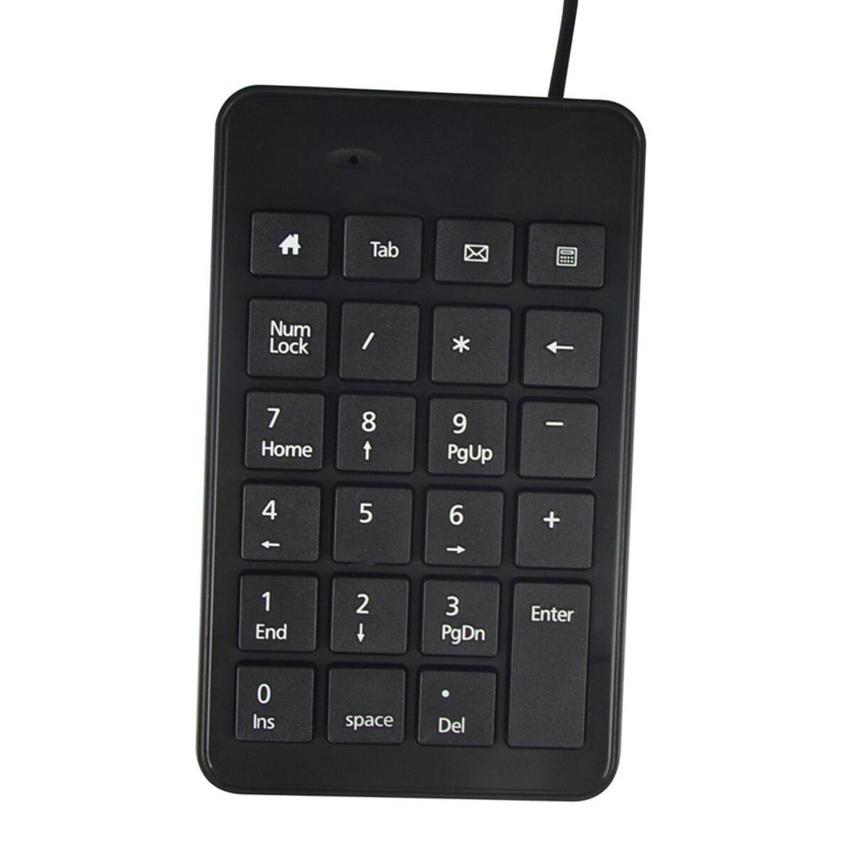 USB 23 Key Number Numeric Keypad Keyboard ,Faster Data Input with 5ft Cable