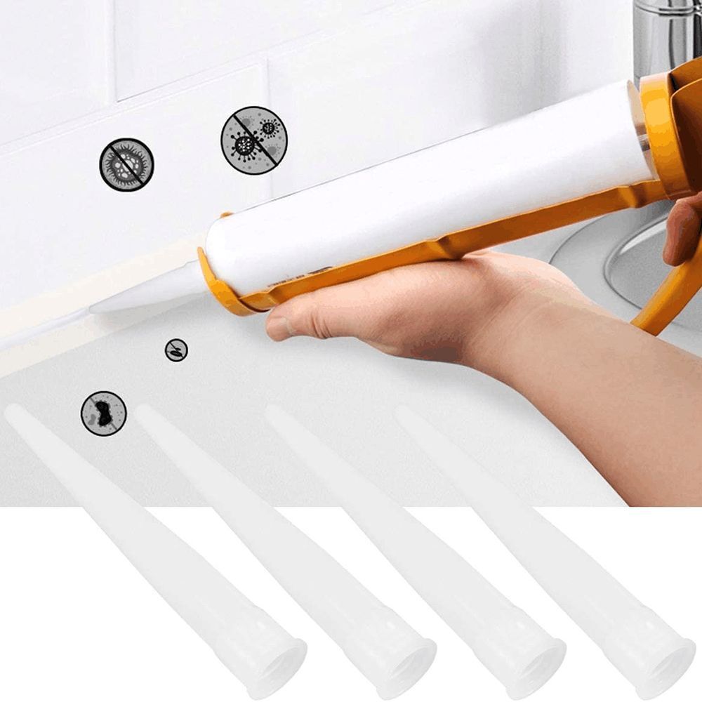 Repair Tools Sealant Caulking Applicator Glass Glue Nozzles Caulk Nozzles