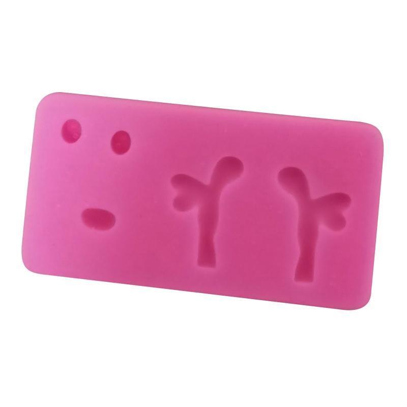Silicone Mold Vivid Buckhorn Chocolate Candy Mold Polymer Craft Art DIY Molds