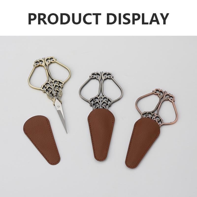 Durable Scissors Sheath Portable Scissors Mini Cover Waterproof Leather Sleeve