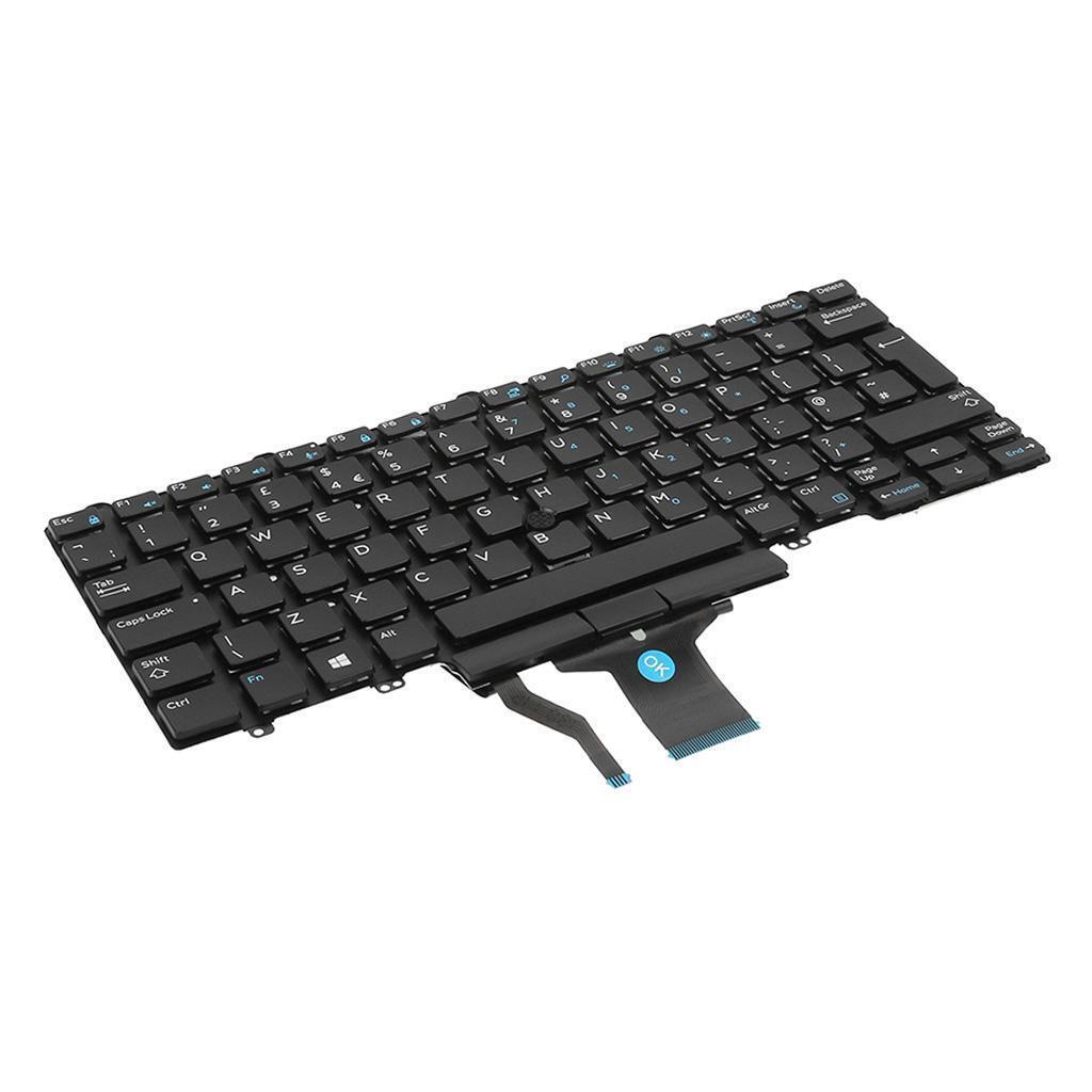 UK Laptop Keyboard Backlit Replace for DELL LATITUDE E5450 3340 Series