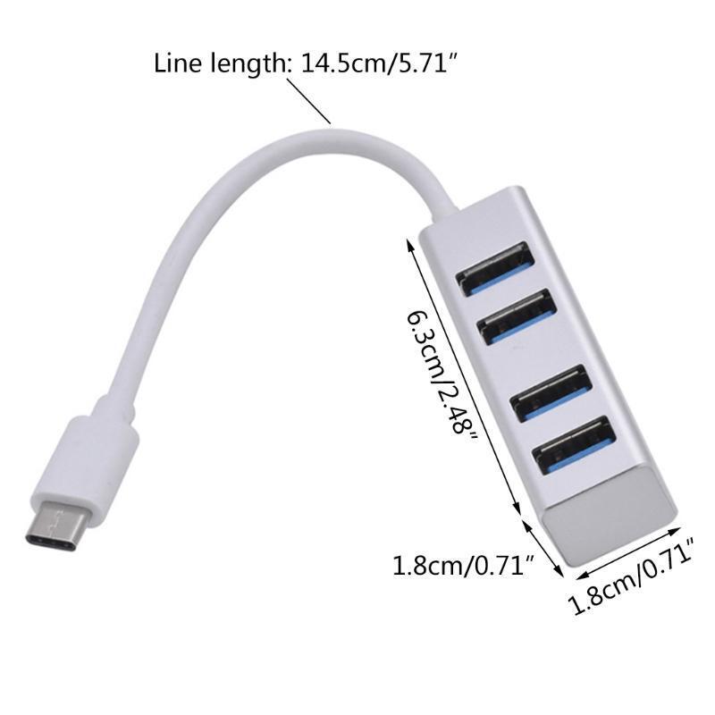4 Ports 3.0 USB HUB Support Multiple USB Extensions, USB Splitter Computer Parts