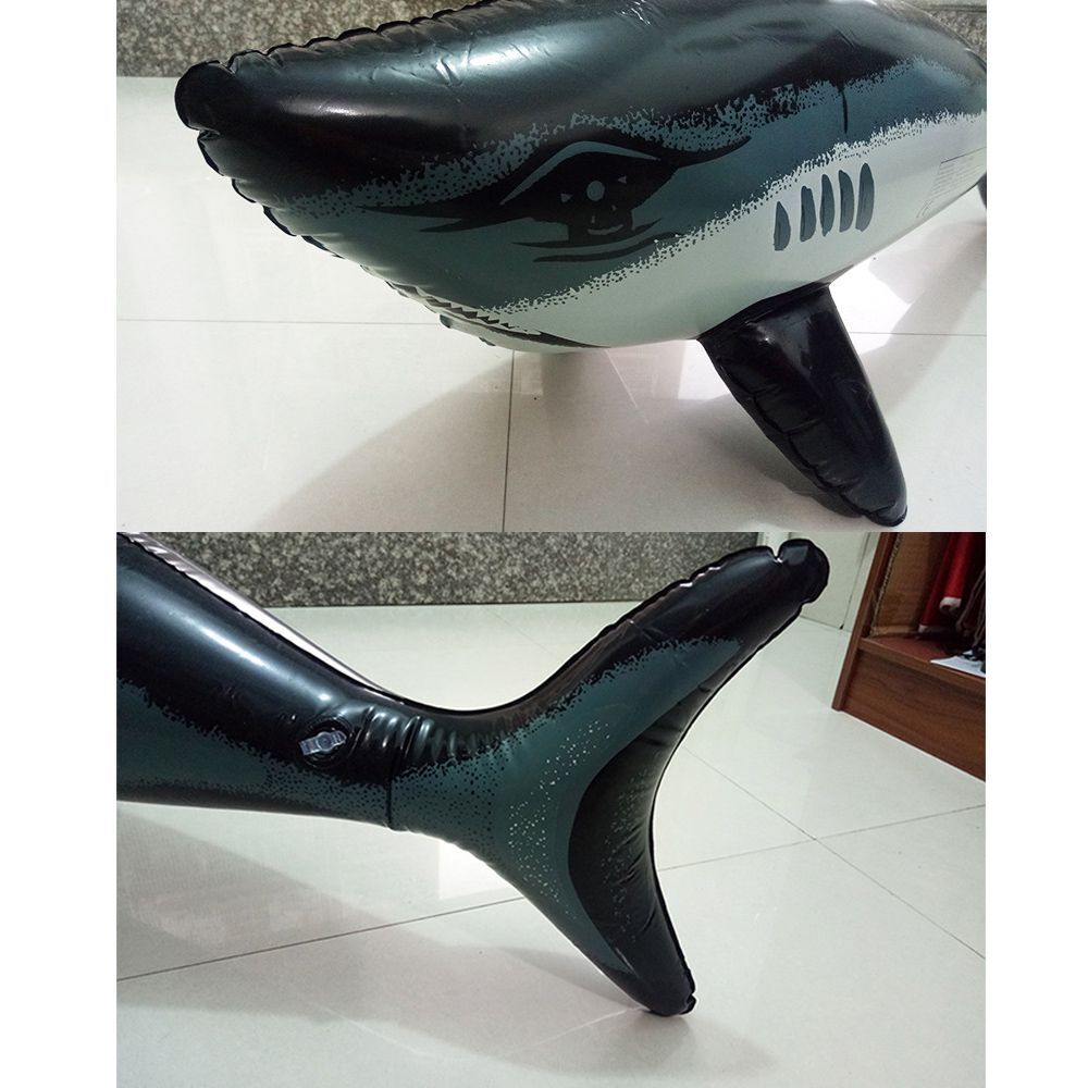 Gifts Inflatable Shark Floats Bath Seat Float Swim Trainer Kids Swimming Ring